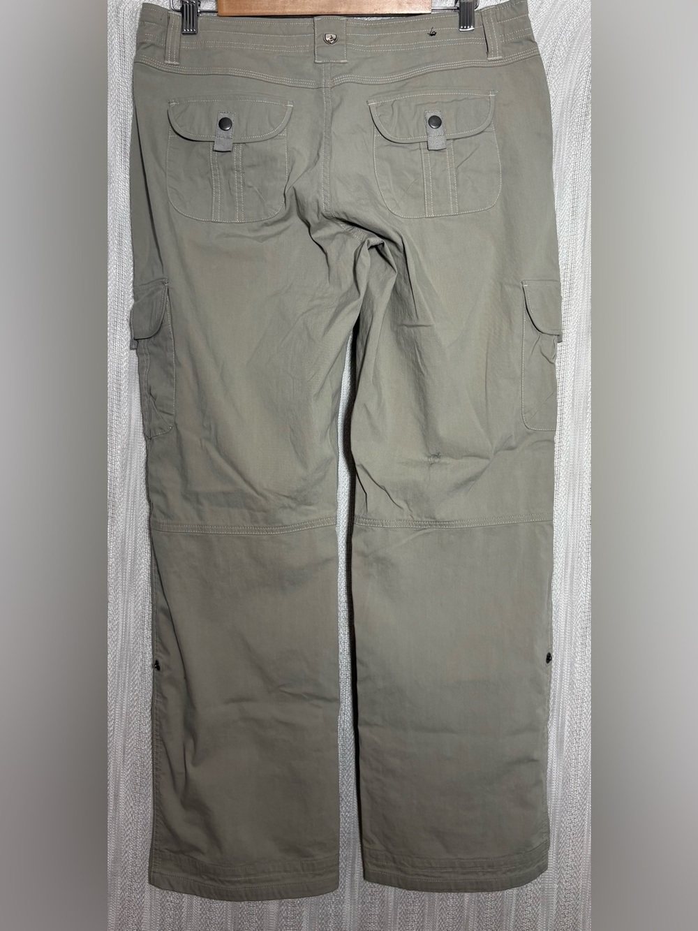KUHL Women's Splash Roll-Up Pants light tan size 12 short - Picture 4 of 5